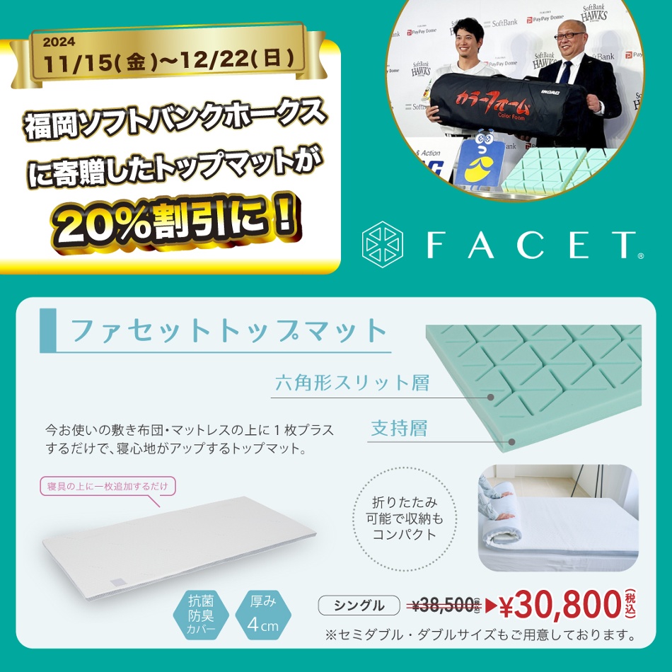 ファセットトップマット_紹介